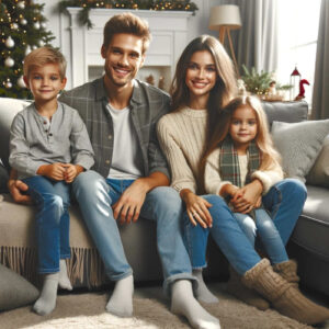 Ruhe finden und Familie genießen, DALL·E, prompted by Michael Voß