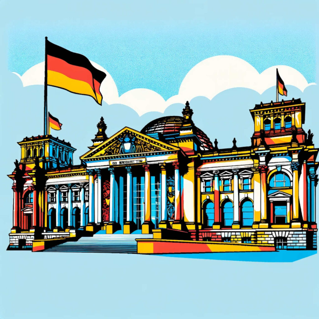 Reichstag, DALL·E, prompted by Michael Voß