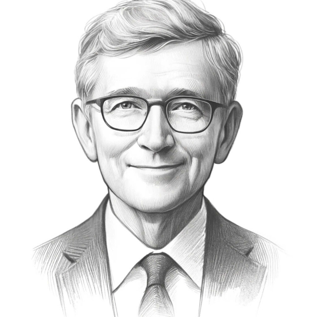 Francis Collins, DALL·E, prompted by Michael Voß