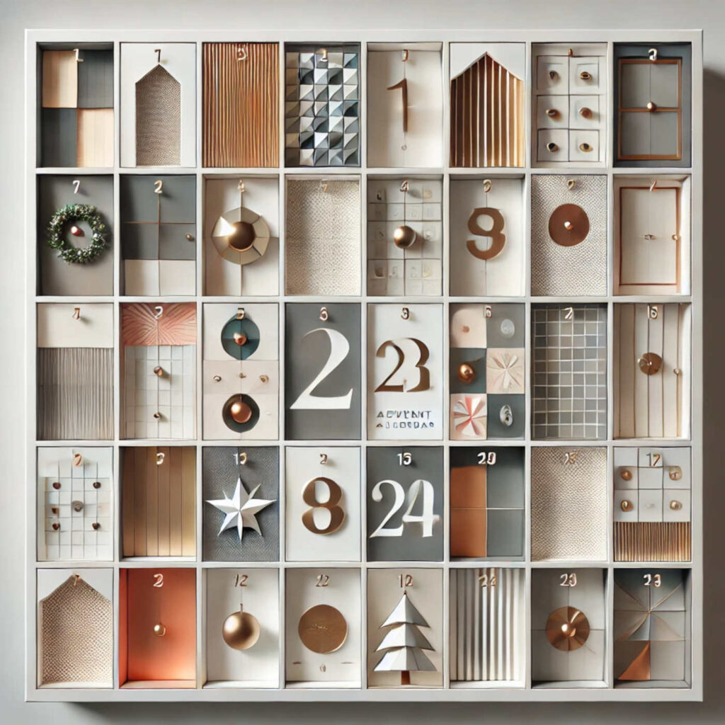 Adventskalender, DALL·E, prompted by Michael Voß