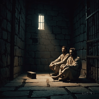 Paulus und Silas, Sora, prompted by ChatGPT 4o