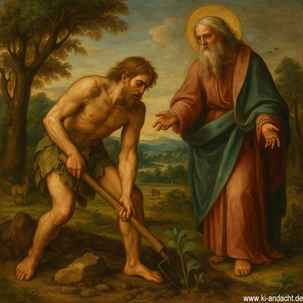 Arbeit war von Anfang an Bestandteil des Lebens, Sora, prompted by Michael Voß