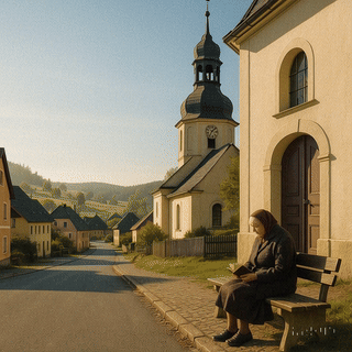 Sonntagmorgen im Erzgebirge, Sora, prompted by ChatGPT