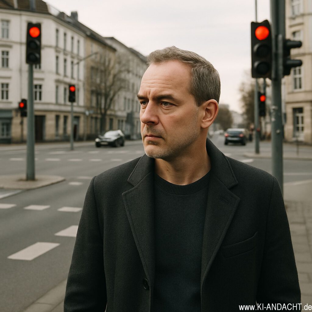 Entscheidung an der Kreuzung, Sora, prompted by ChatGPT