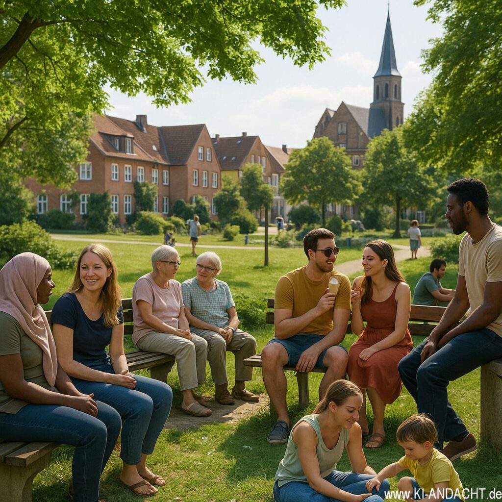 Wir sollten den Frieden in Deutschland schätzen, Sora, prompted by Michael Voß