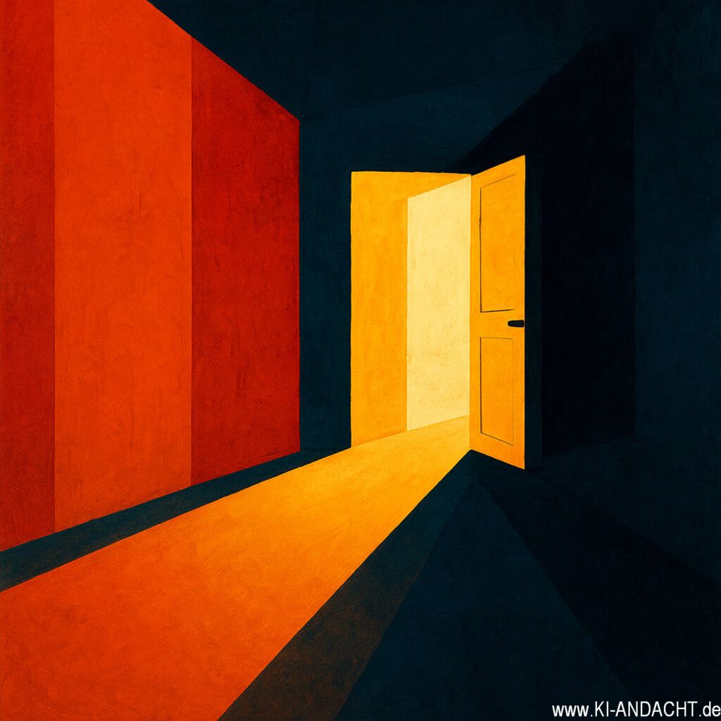 Die geöffnete Tür in die Freiheit, Sora, prompted by Michael Voß