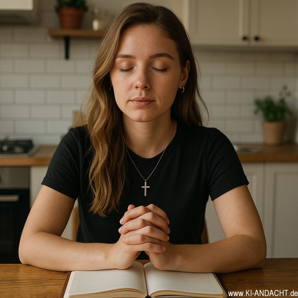 Ein Gebet ist der direkte Draht zu Gott, Sora, prompted by ChatGPT