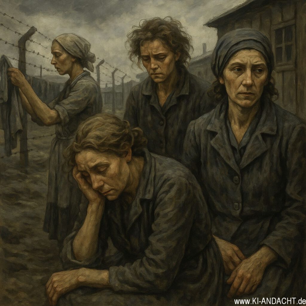 Alltag im Lager, Sora, prompted by ChatGPT