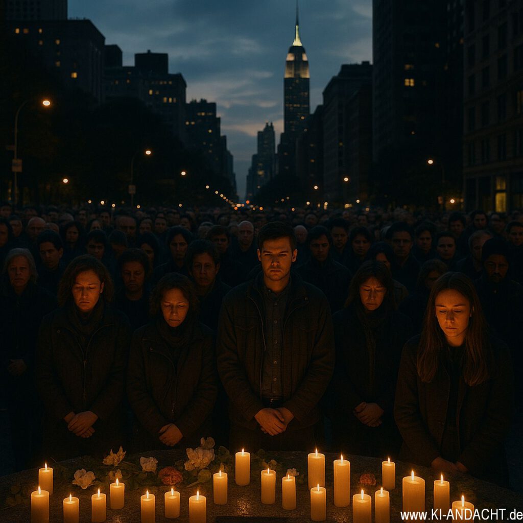 Abendliche Trauer in New York, Sora, prompted by ChatGPT