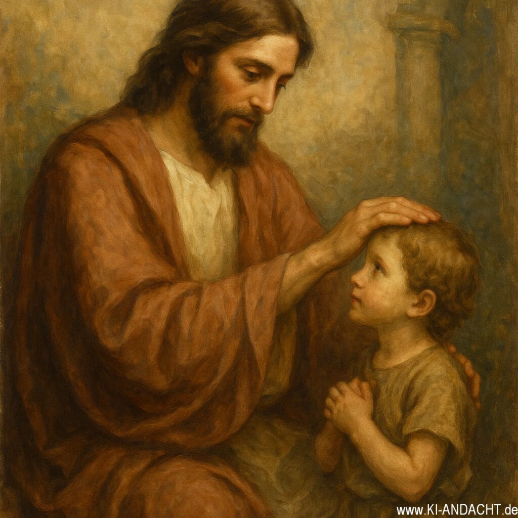 Jesus segnet Kind, Sora, prompted by ChatGPT