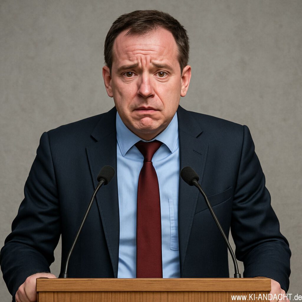 Politiker in Bedrängnis, Sora, prompted by ChatGPT