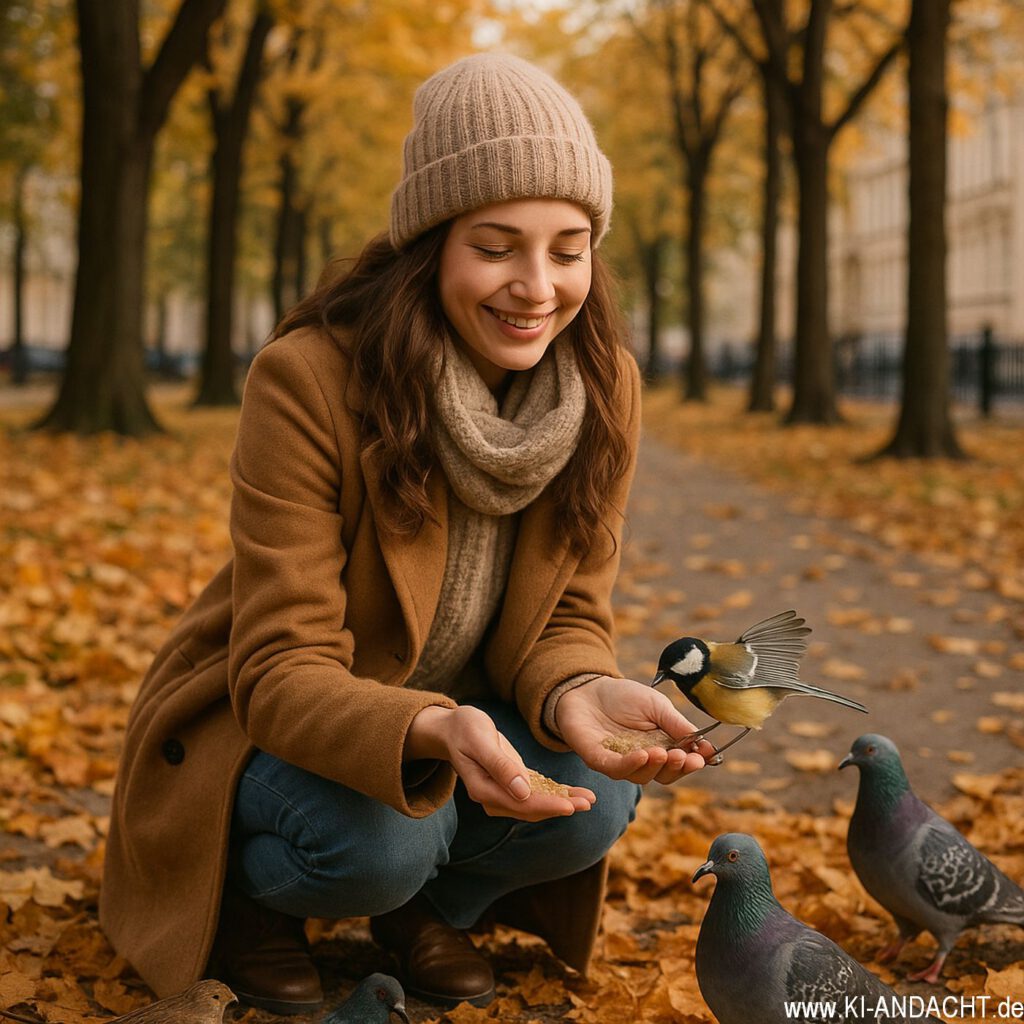 Herbstliches Vogelgeflüster, Sora, prompted by ChatGPT