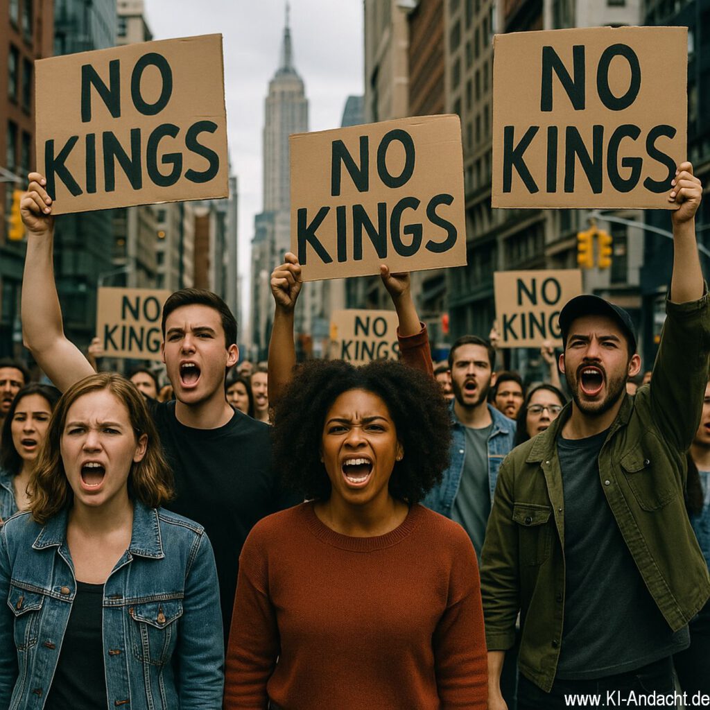 Protest für Demokratie, Sora, prompted by ChatGPT