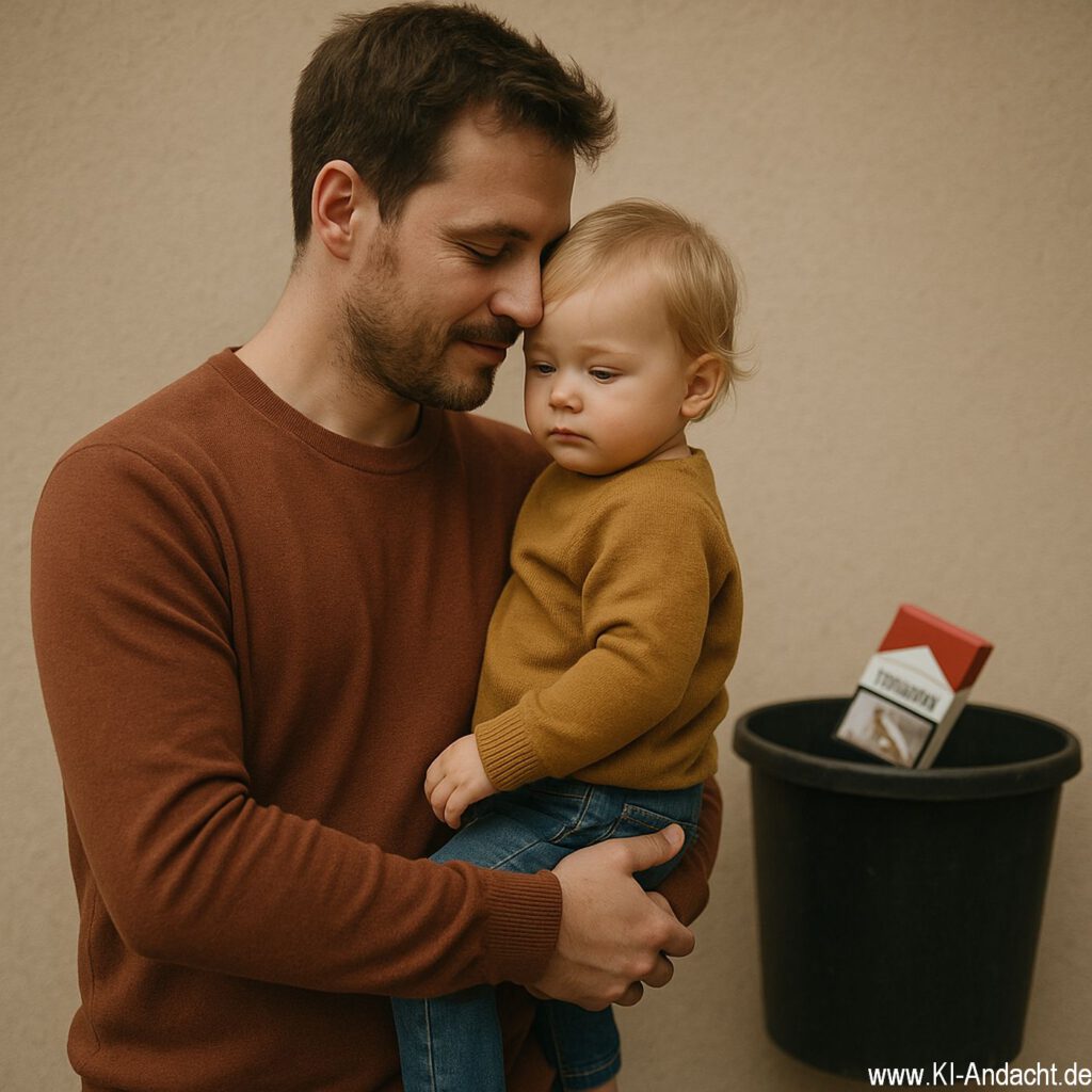 Vaterliebe und Entscheidung, Sora, prompted by ChatGPT