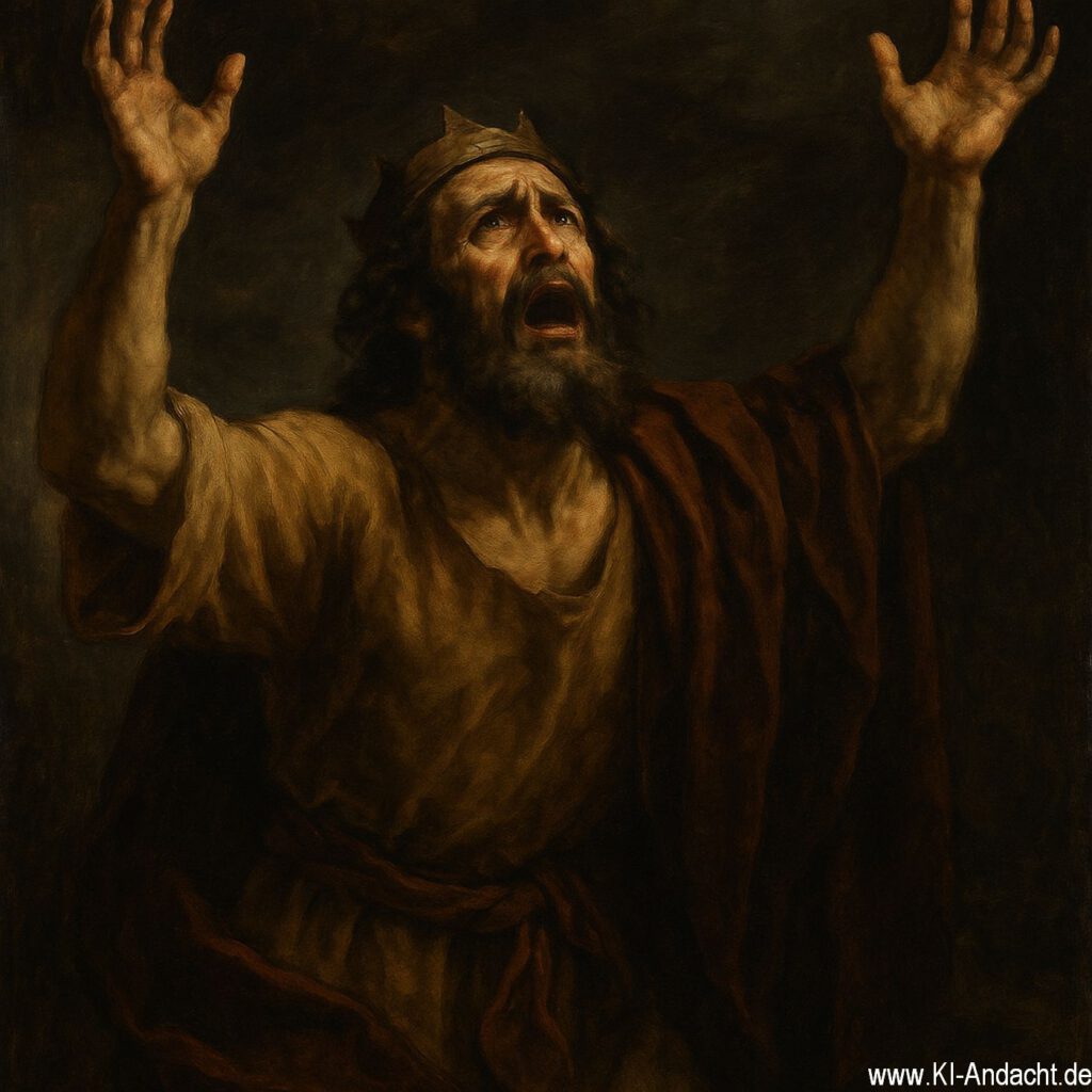 Klagender David, Sora, prompted by ChatGPT