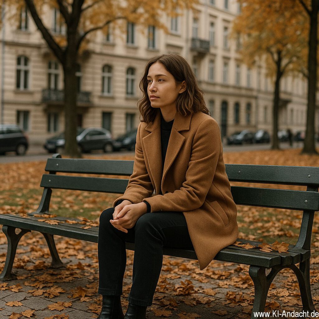 Nachdenken im Park, Sora, prompted by ChatGPT