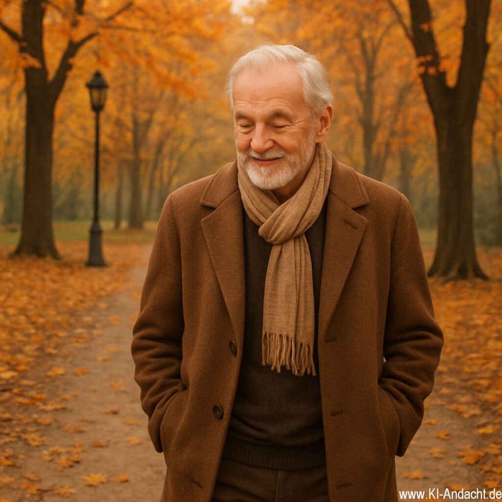 Herbstlicher Spaziergang im Park, Sora, prompted by ChatGPT