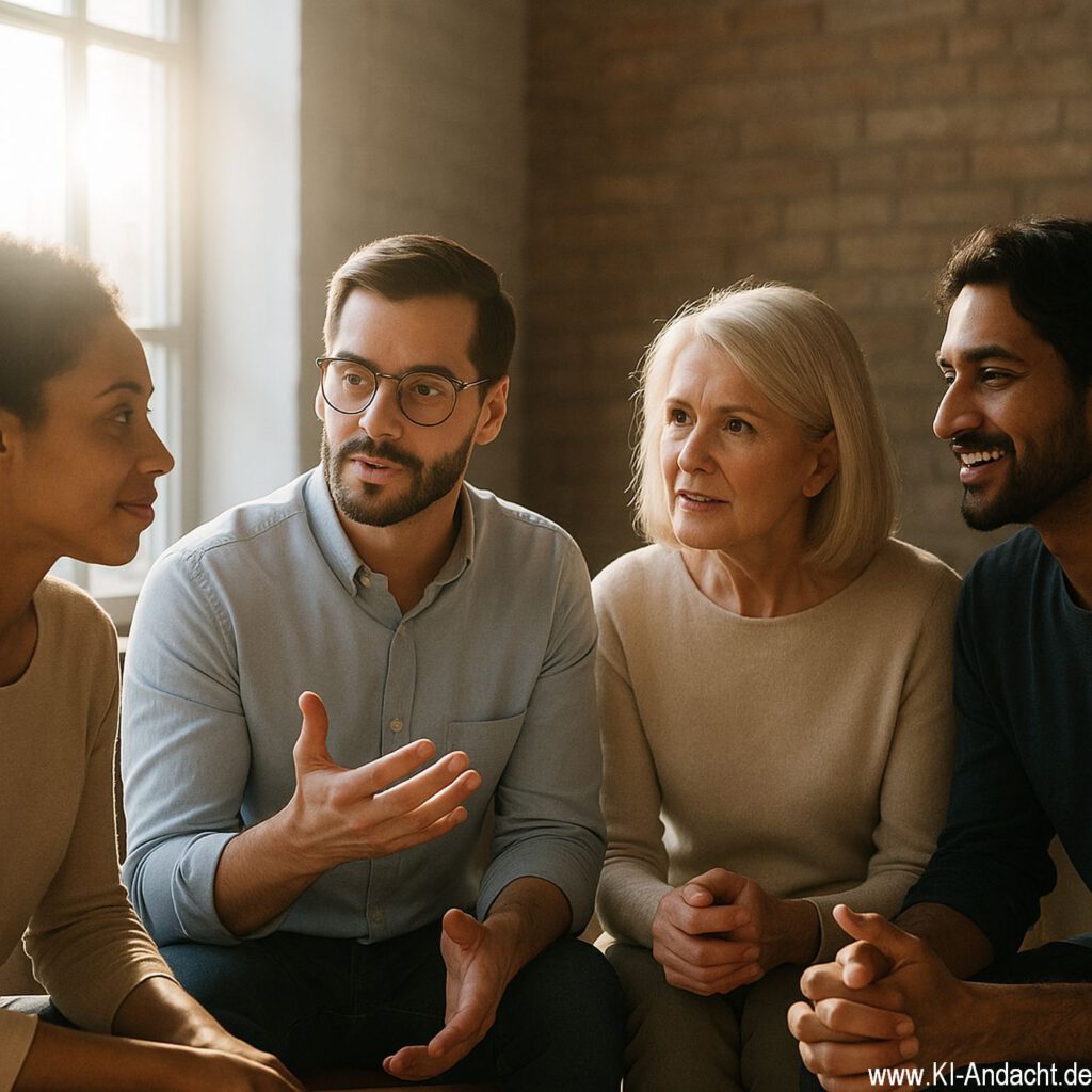 Offenes Gespräch, Sora, prompted by ChatGPT