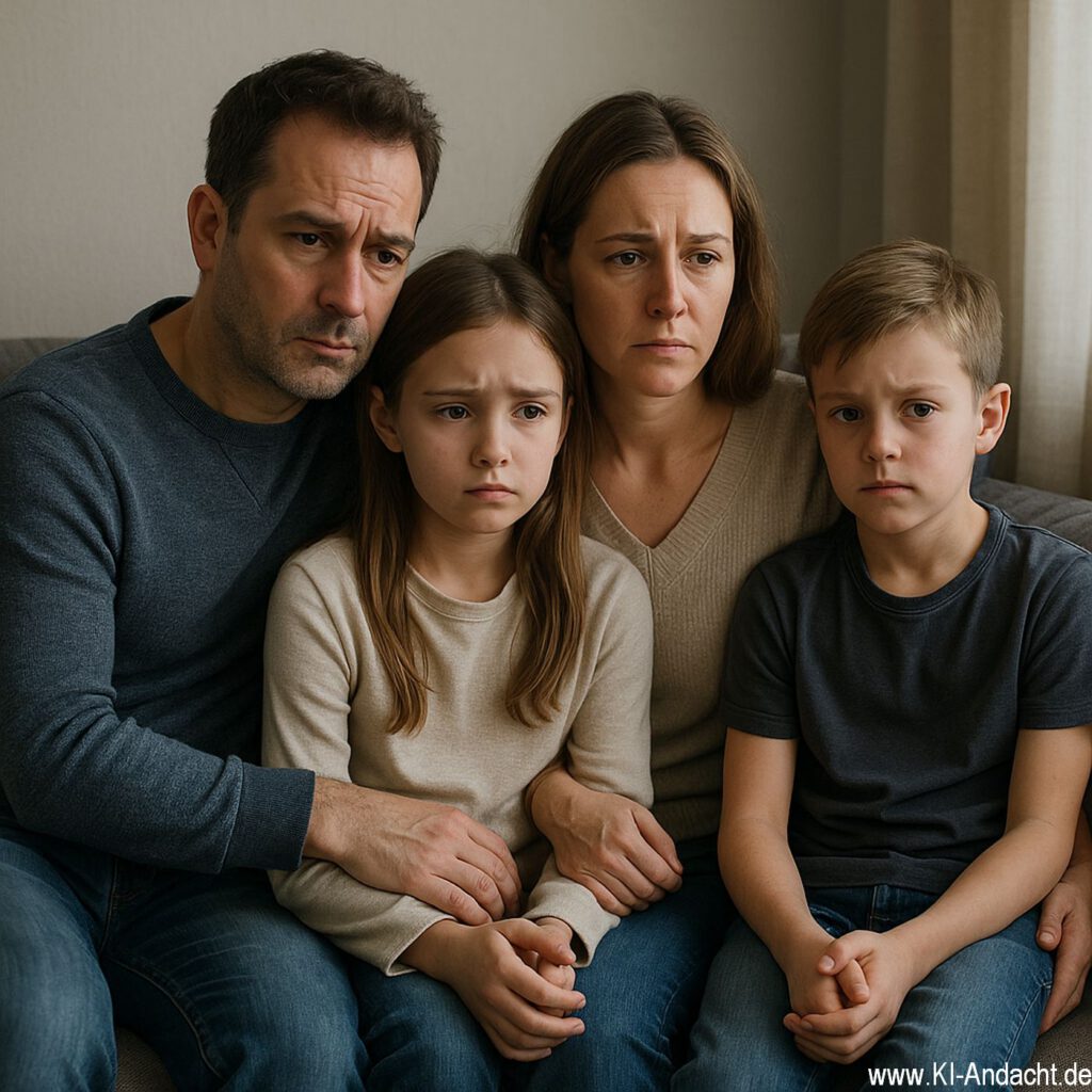 Besorgte Familienzeit, Sora, prompted by ChatGPT