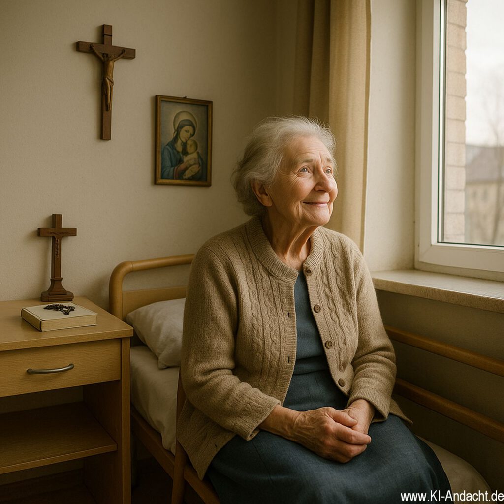 Hoffnung im Pflegeheim, Sora, prompted by ChatGPT