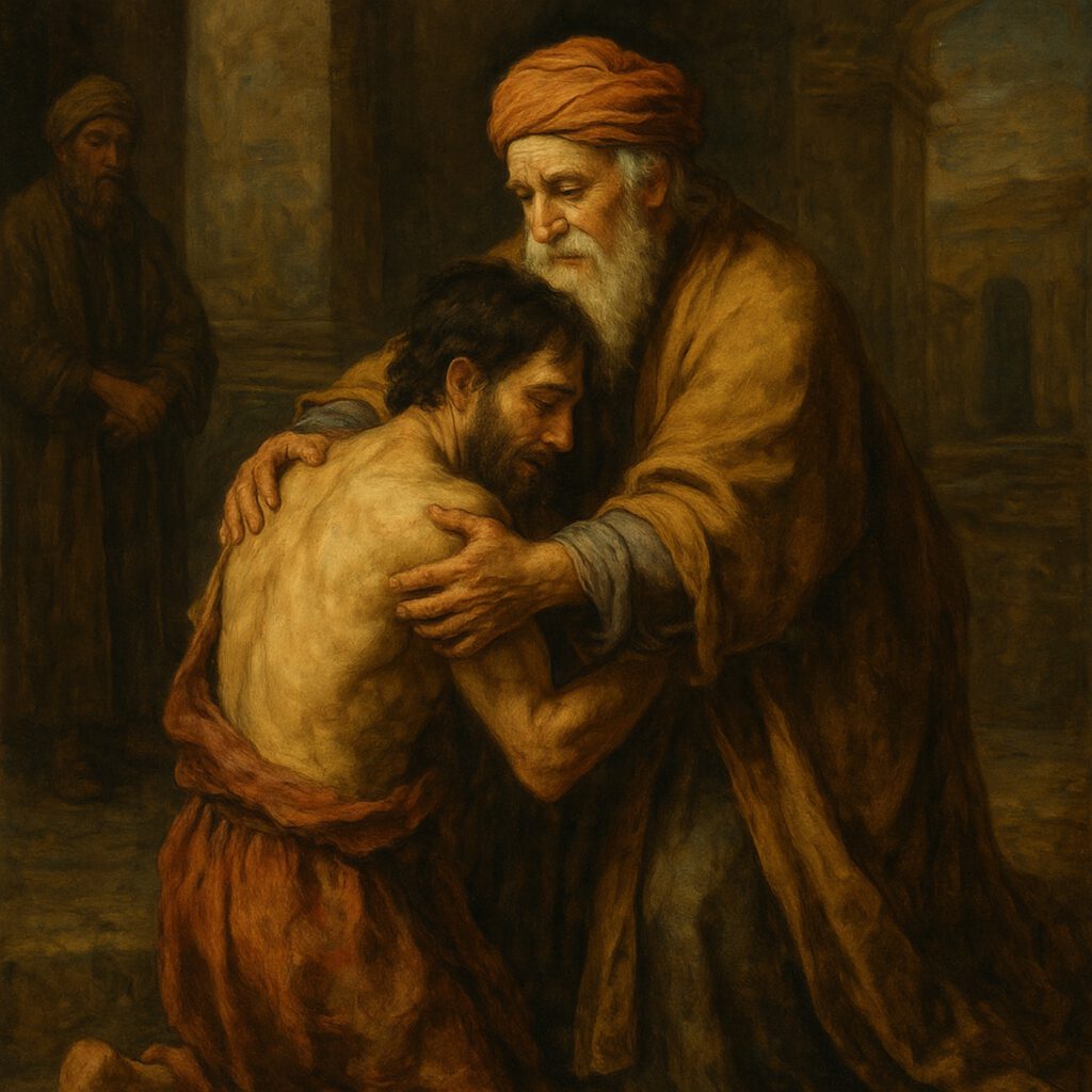 Der verlorene Sohn, Sora, prompted by ChatGPT