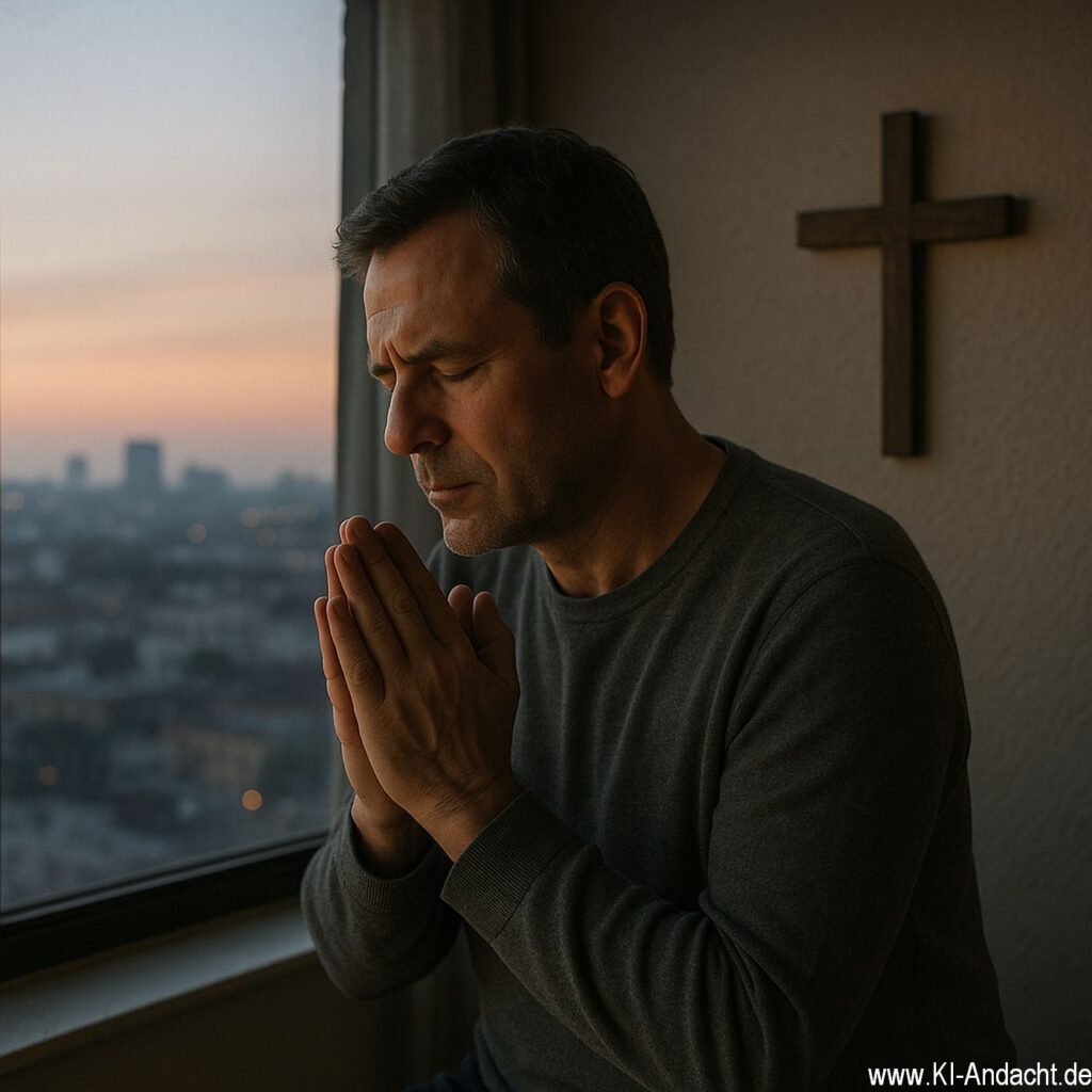 Gebet am Fenster, Sora, prompted by ChatGPT