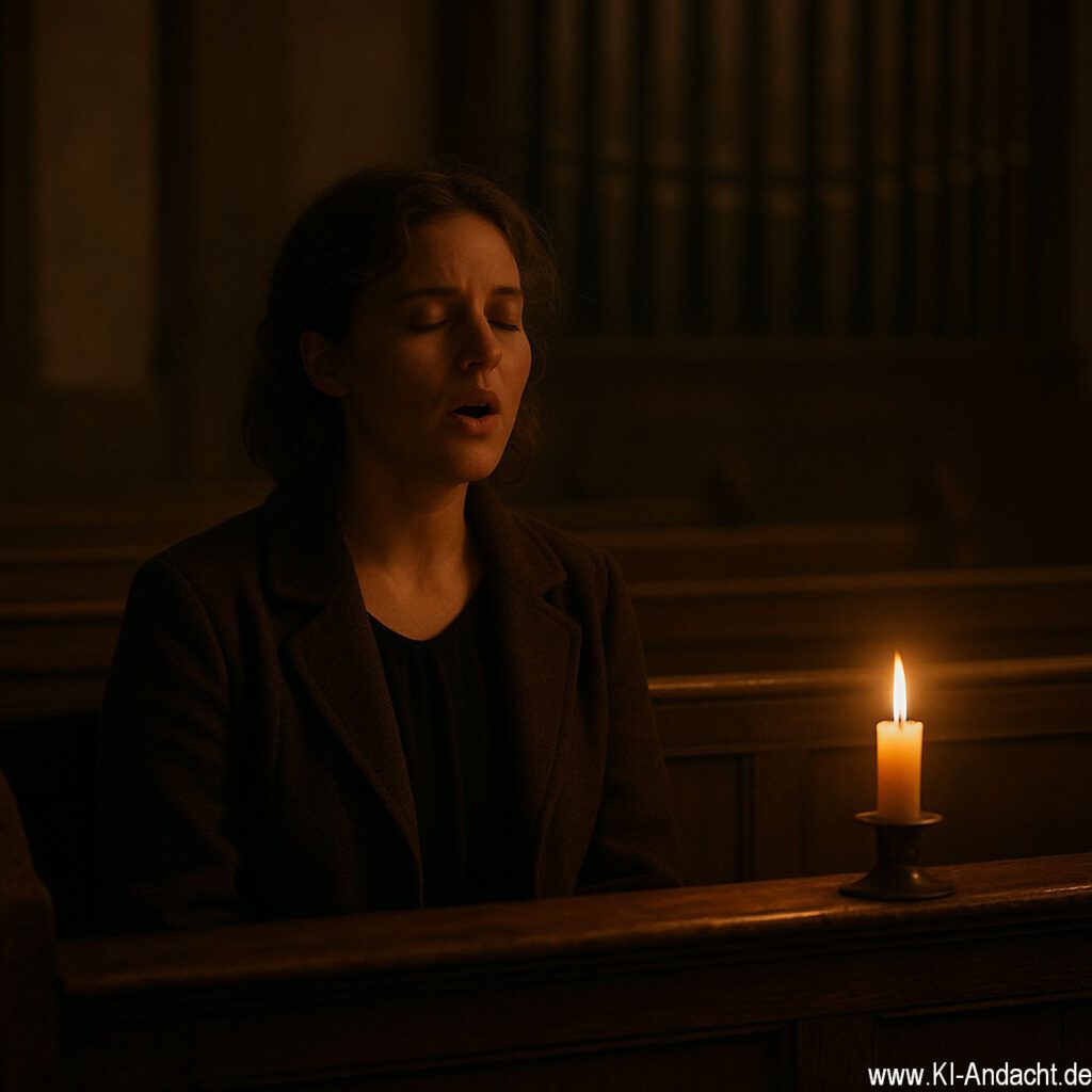 Andachtsvoller Kirchenmoment, Sora, prompted by ChatGPT