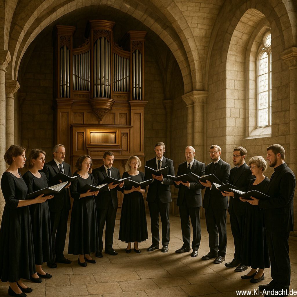 Historischer Kirchenchor, Sora, prompted by ChatGPT