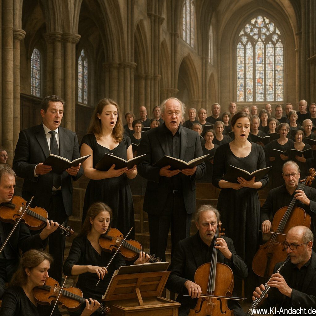 Konzert in historischer Kirche, Sora, prompted by ChatGPT