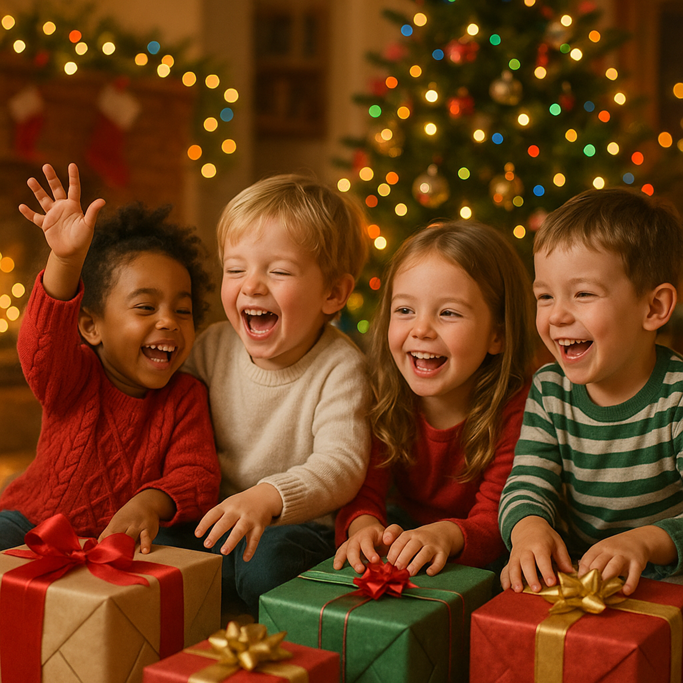 821 – Freude der Kinder an Weihnachten