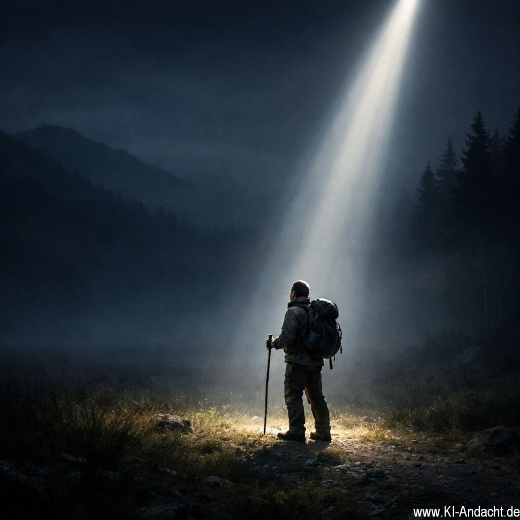 Lichtstrahl in der Stille, Sora, prompted by ChatGPT