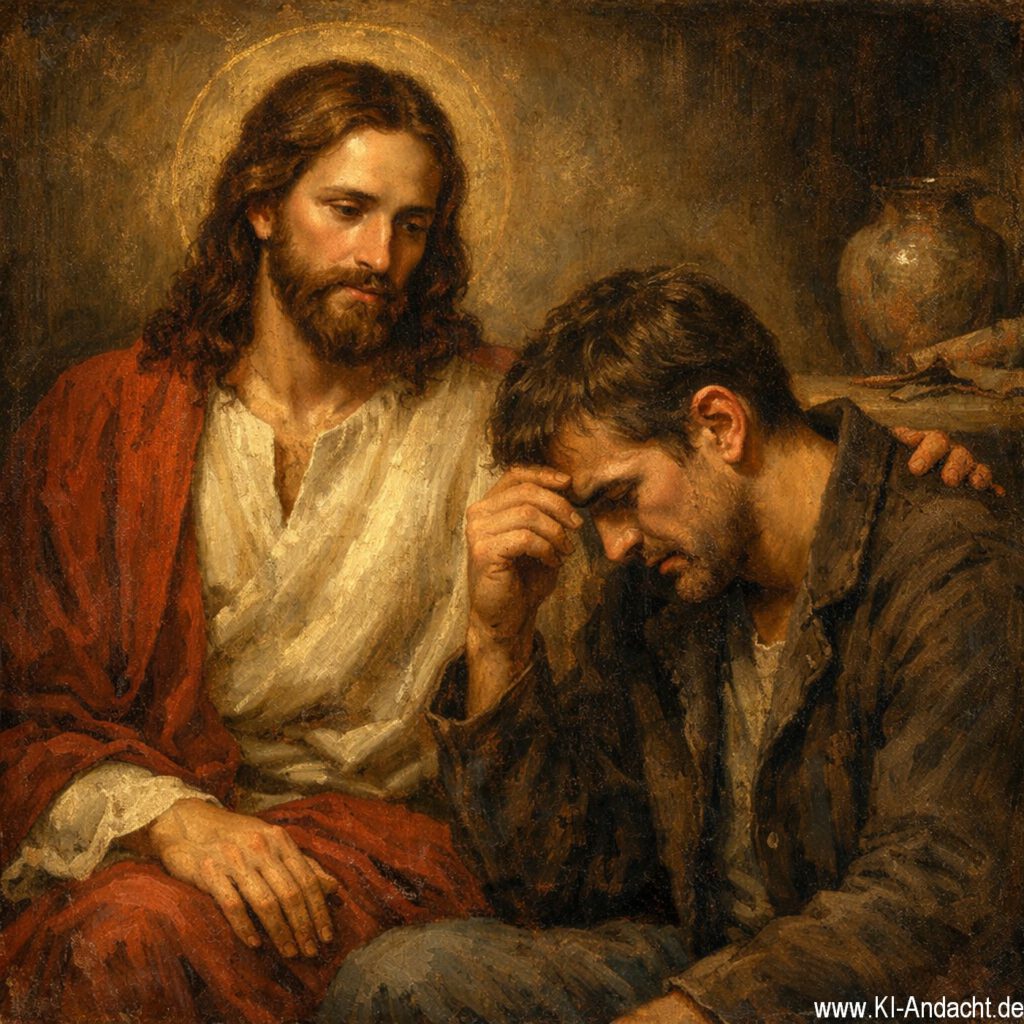 Begegnung mit Jesus, Sora, prompted by ChatGPT