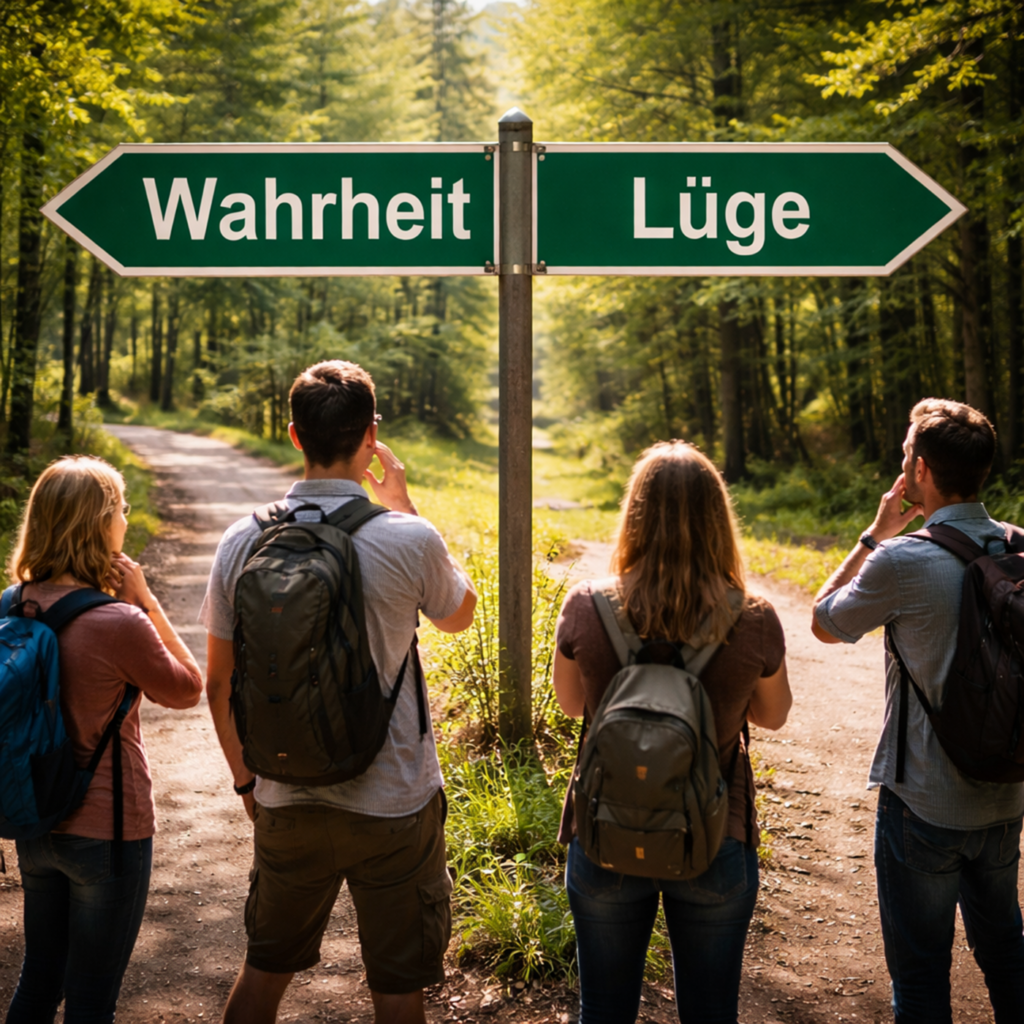 Entscheidung an der Weggabelung, Sora, prompted by ChatGPT