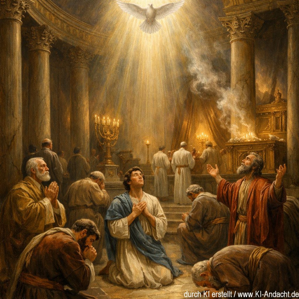 Im Tempel, Sora, prompted by ChatGPT