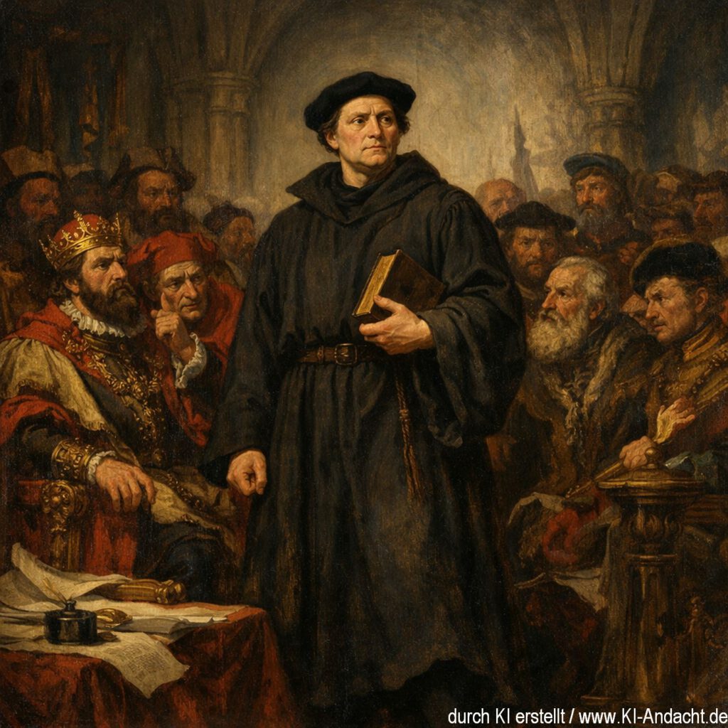 Luther beim Reichstag, Sora, prompted by ChatGPT