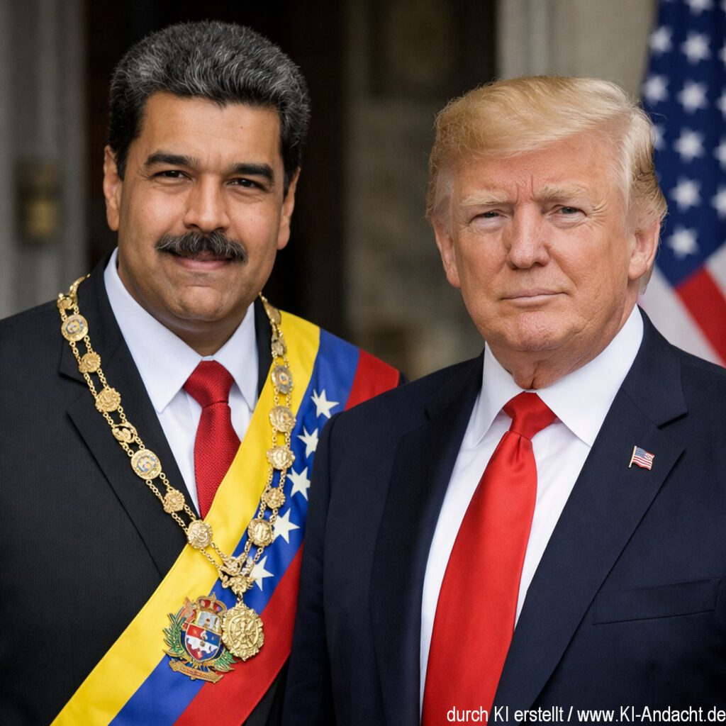 Maduro und Trump, Sora, prompted by ChatGPT