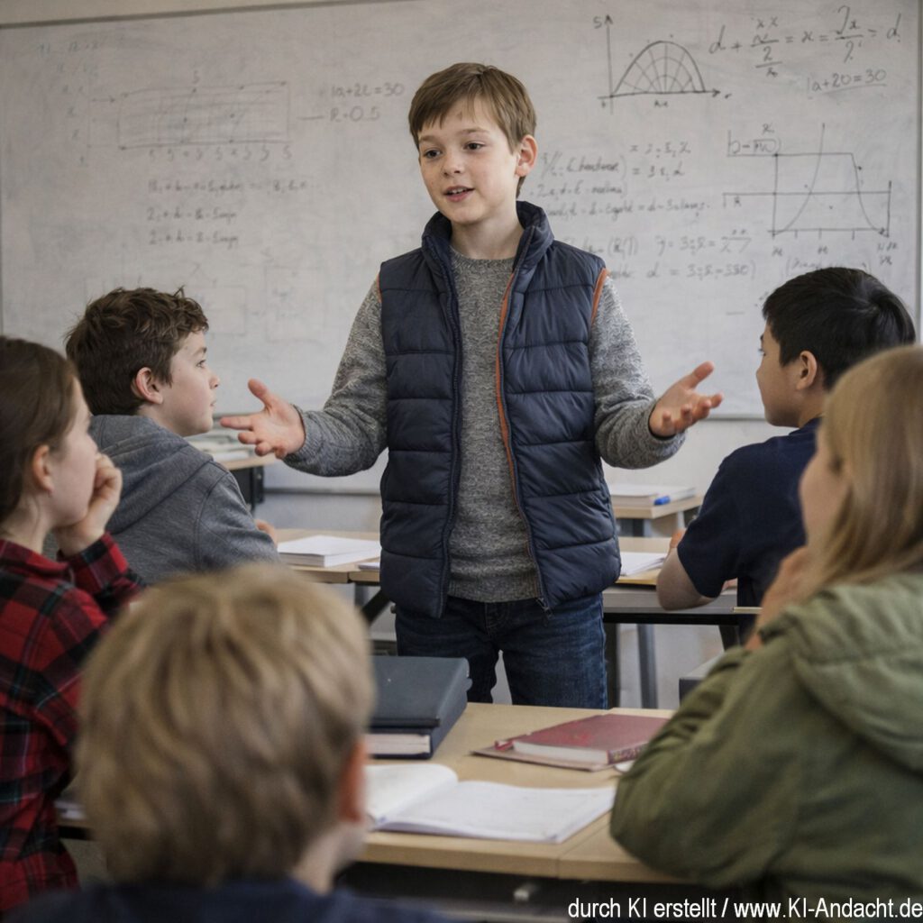 Selbstbewusster Vortrag, Sora, prompted by ChatGPT