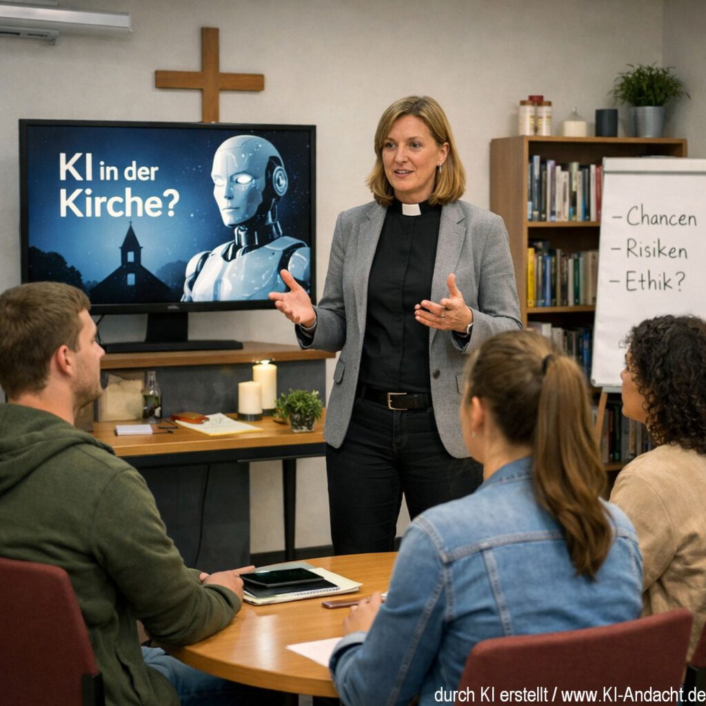 KI in der Gemeindearbeit, Sora, prompted by ChatGPT