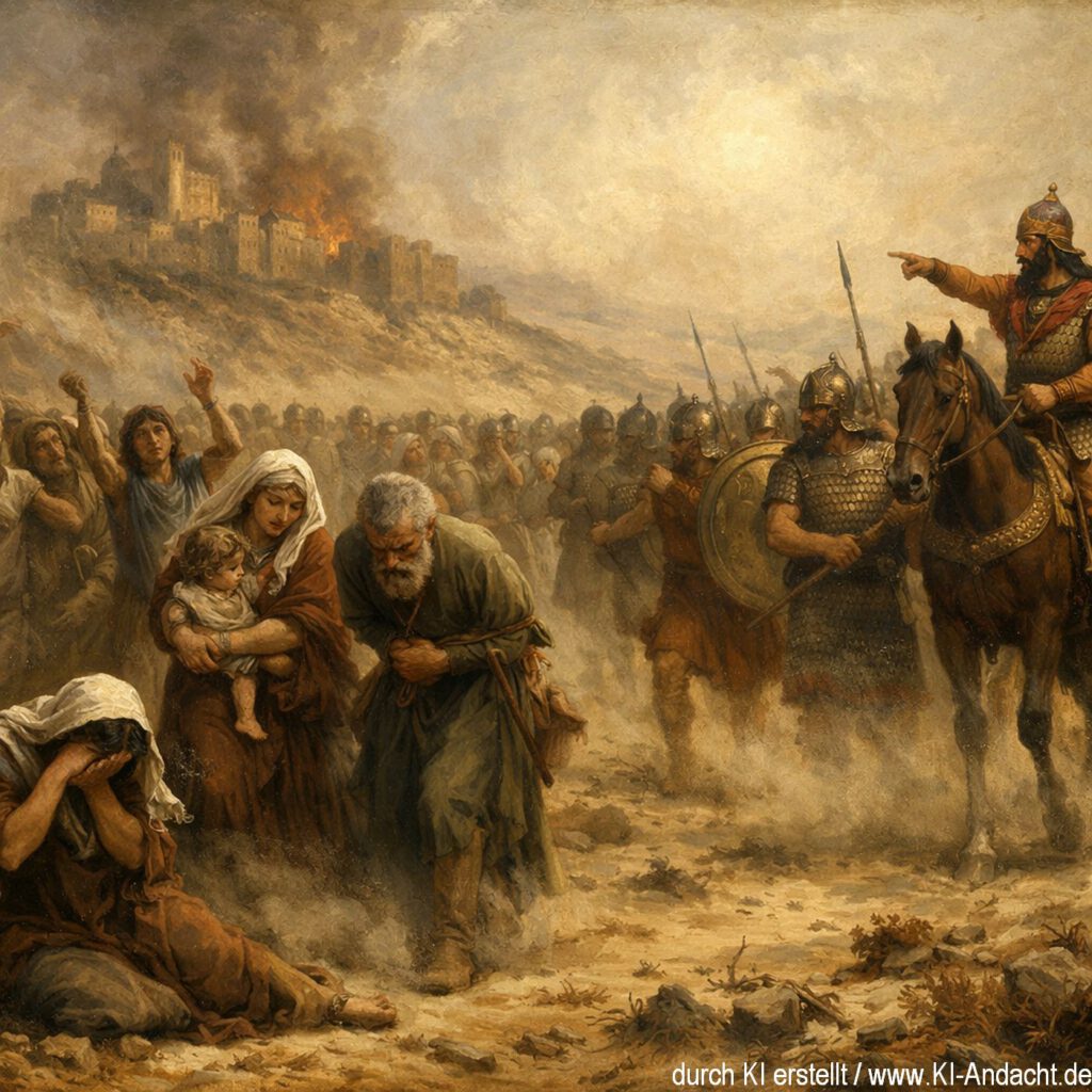 Exil der Israeliten, Sora, prompted by ChatGPT