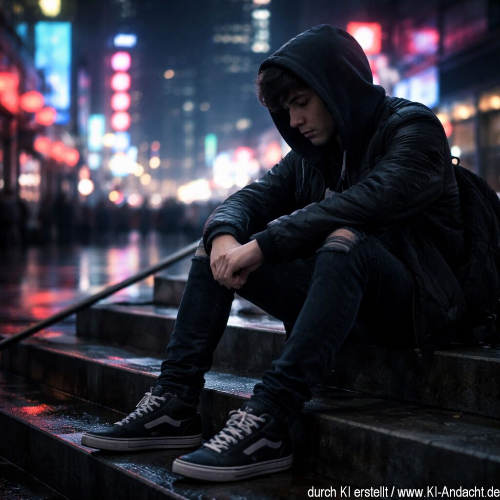 Jesus ist überall und immer für dich da, Sora, prompted by ChatGPT