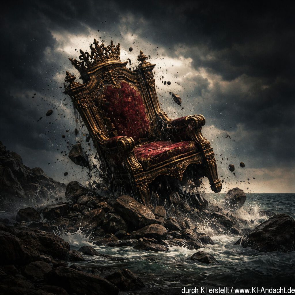 Vor dem Fall kommt Hochmut, Sora, prompted by ChatGPT