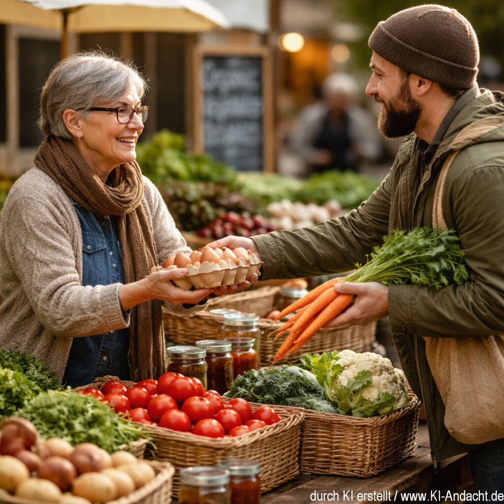 Freundliches Handeln, Sora, prompted by ChatGPT