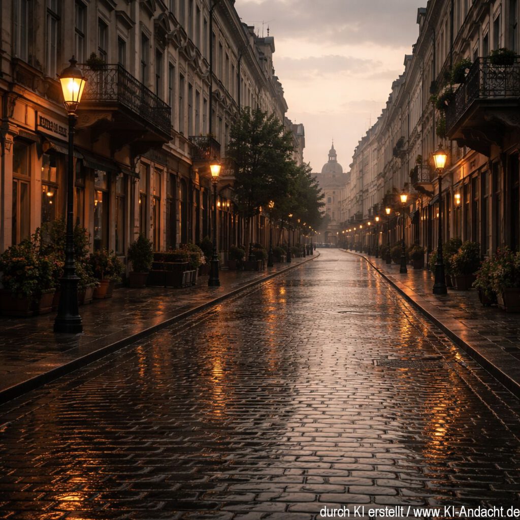 Gott ist überall - auch in deiner Stadt, Sora, prompted by ChatGPT