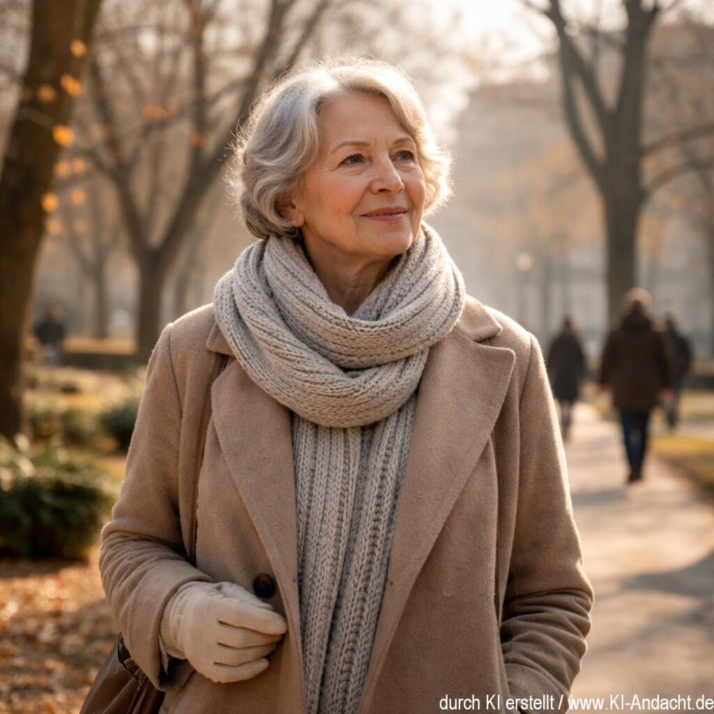 Winterlicher Parkspaziergang, Sora, prompted by ChatGPT