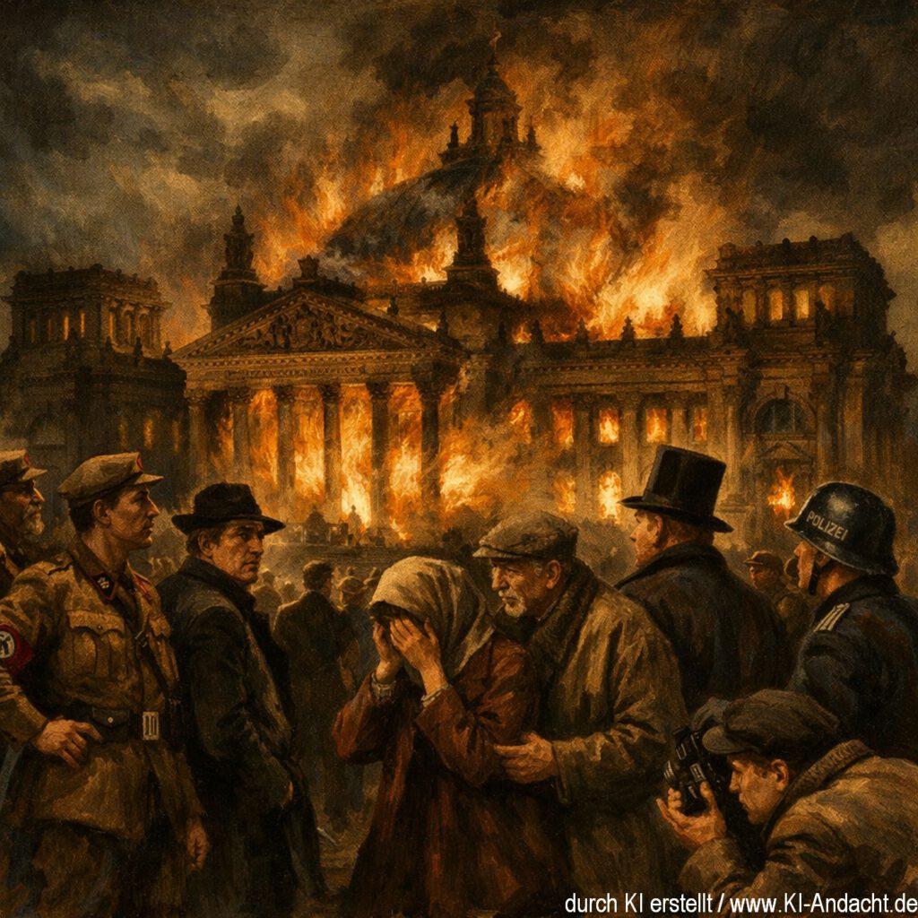 Reichstagsbrand 1933, Sora, prompted by ChatGPT