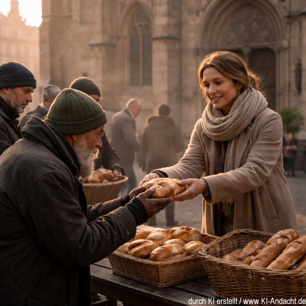 Auch heute wird Hilfe gebraucht, Sora, prompted by ChatGPT