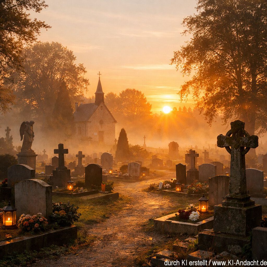 Friedhof und Abschied, Sora, prompted by ChatGPT