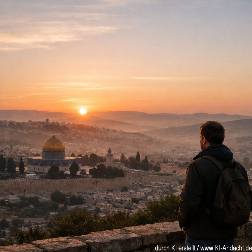 Auf den Bergen um Jerusalem, Sora, prompted by ChatGPT