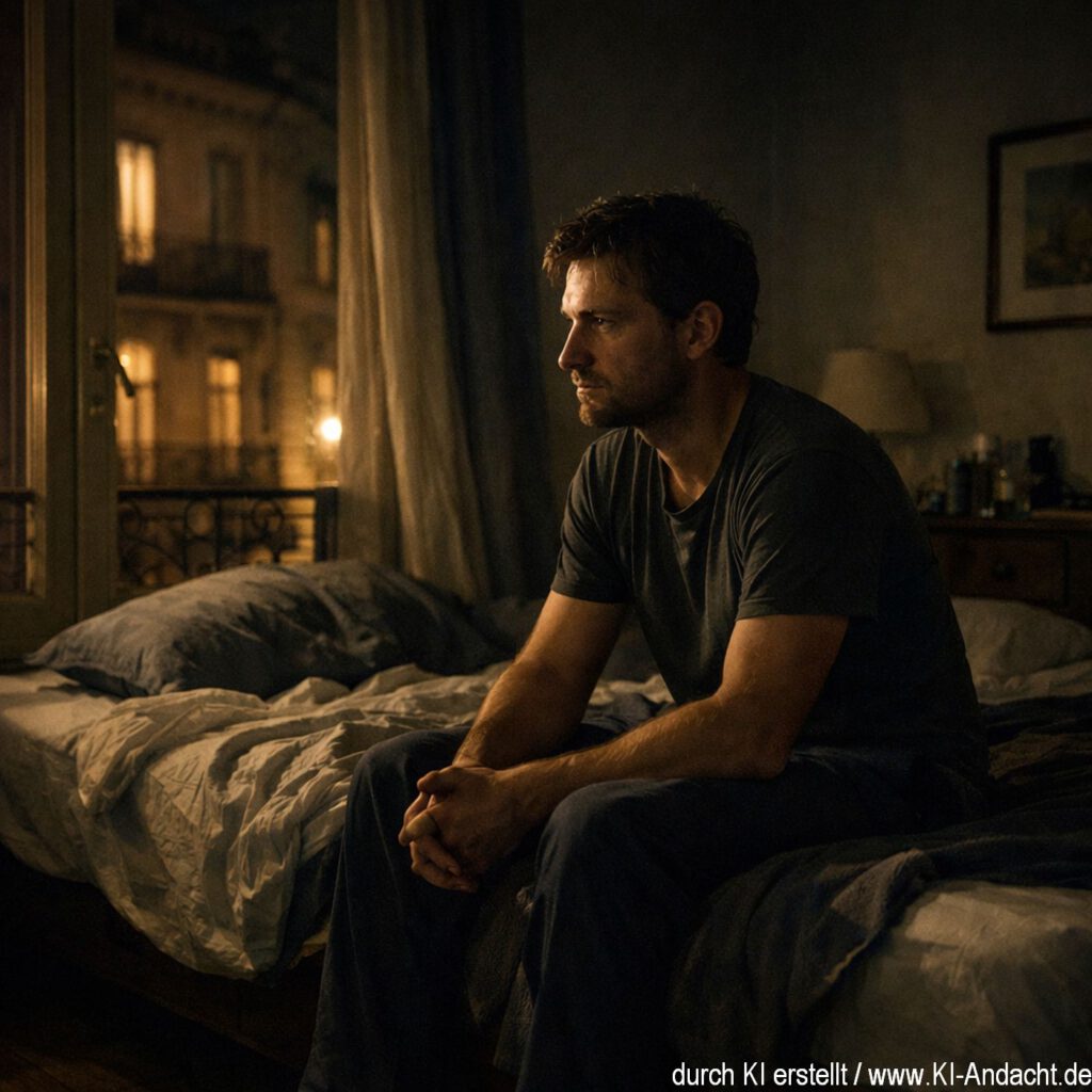 Die innere Unruhe hält wach, Sora, prompted by ChatGPT