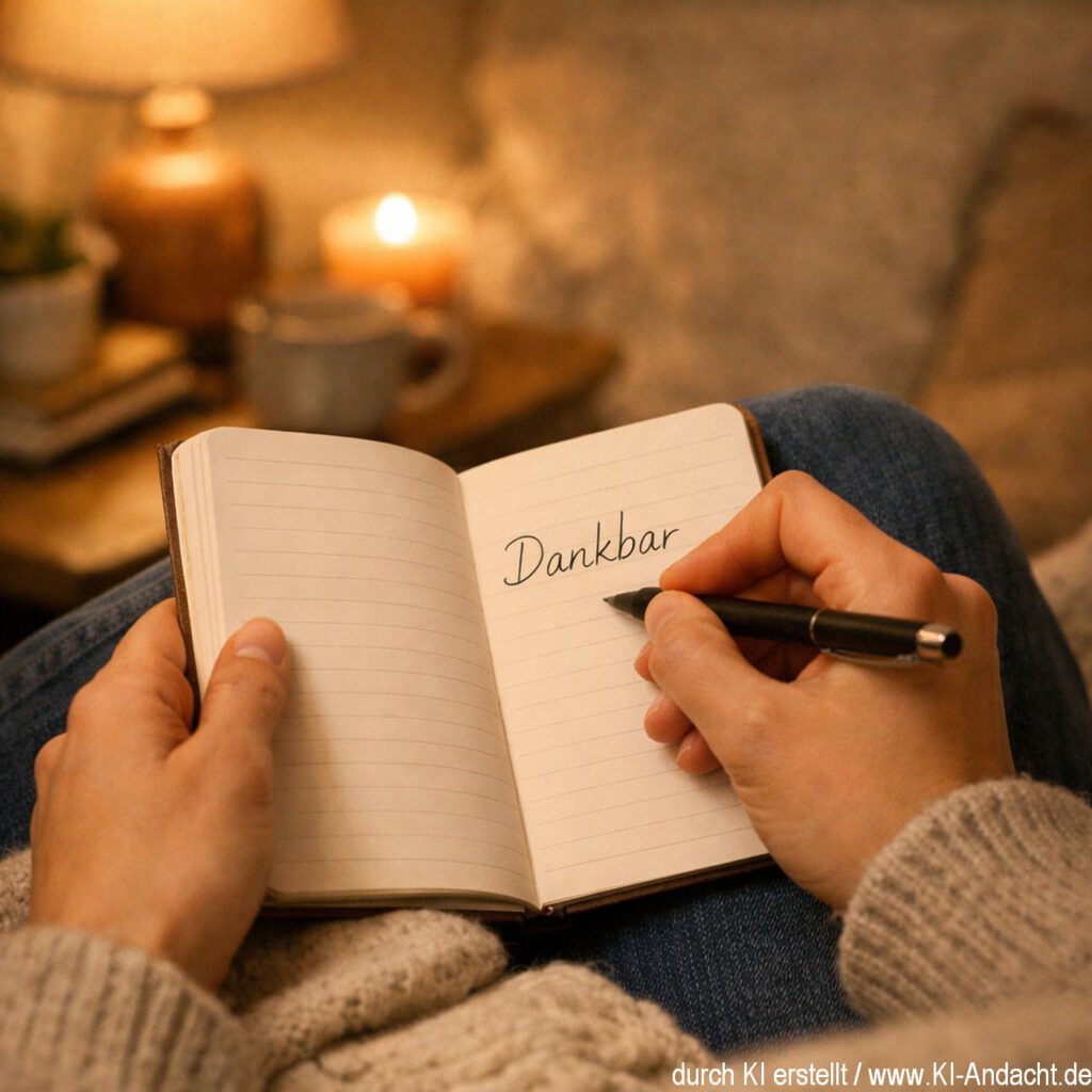 Erinnere dich daran, dankbar zu sein, Sora, prompted by ChatGPT